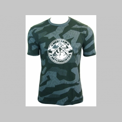 West Ham United Antifascist nočný maskáč-Nightcamo SPLINTER, pánske tričko 100%bavlna